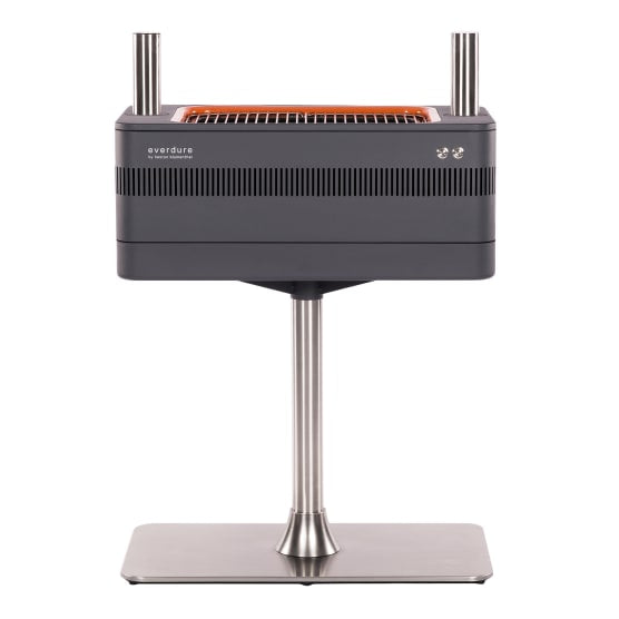 Everdure by Heston Blumenthal Fusion Electric Ignition Charcoal Braai With Pedestal