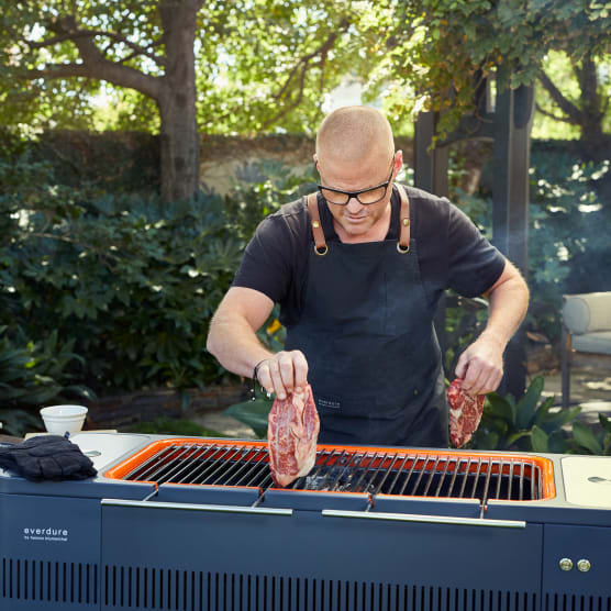 Everdure by Heston Blumenthal Hub II Electric Ignition Charcoal Braai