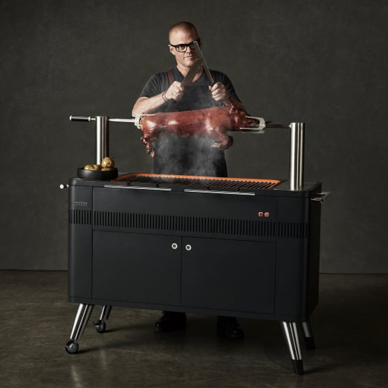 Everdure by Heston Blumenthal Hub II Electric Ignition Charcoal Braai