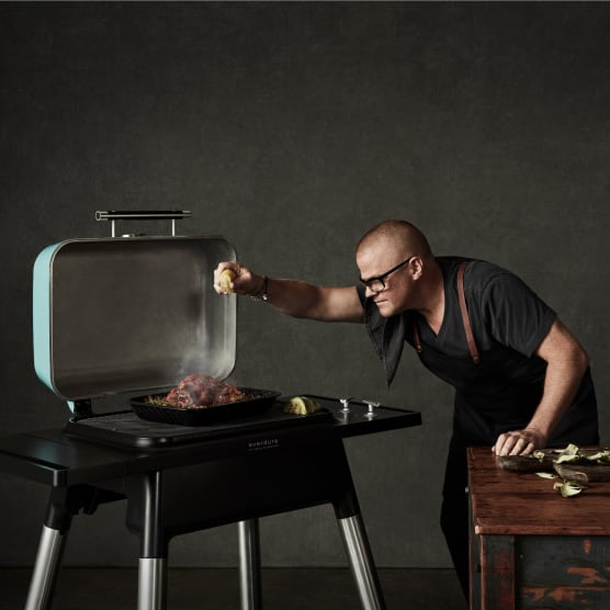 Everdure by Heston Blumenthal Force 2 Burner Gas Braai with Stand