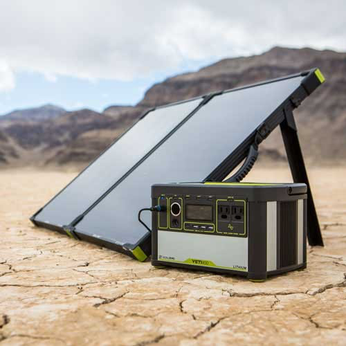 Goal Zero Boulder 100 Briefcase Mountable Solar Panel